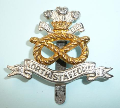 North Staffordshire Regiment Cap Badge, Birmingham Mint Issue