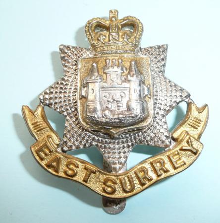 East Surrey Regiment Cap Badge - Birmingham Mint Issue