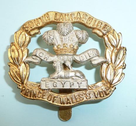 South Lancashire (Prince of Wales's Volunteers) Regiment Cap Badge - Birmingham Mint Issue