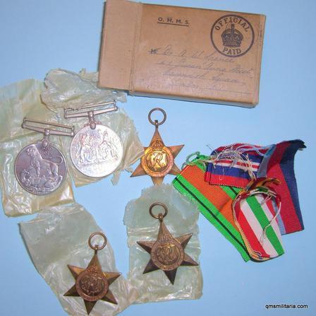 The Quartermaster's Store | WW2 Medals (Boxed) to Doctor Allan William ...