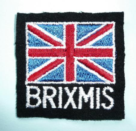 Cold War BRIXMIS Embroidered Cloth Formation Sign Patch