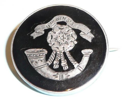 WW1 6th Battalion Kings Liverpool Regiment silver sweetheart brooch