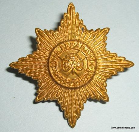 Irish Guards Other Ranks Brass Gilding Metal Cap Badge