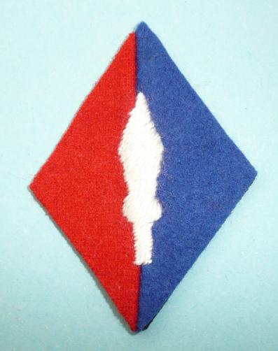 1st Corps Troops Royal Artillery Embroidered Felt Cloth Formation Sign