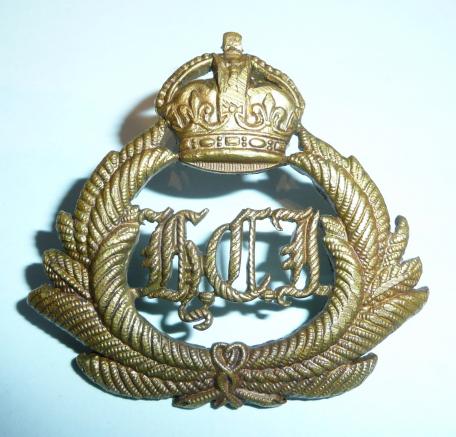 African High Commission Territories (HCT) Officers Cap Badge for Basutoland, Bechuanaland and Swaziland