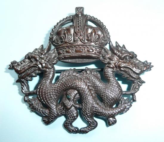 Hong Kong Volunteer Defence Force Officers OSD Pagri - Firmin Plate