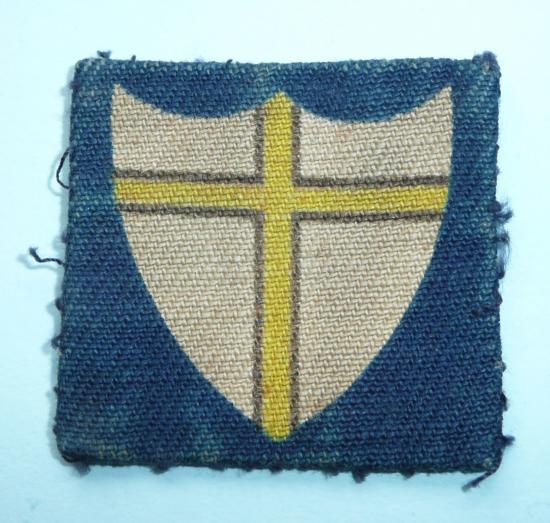 WW2 Eighth 8th Army Printed Cloth Formation Sign