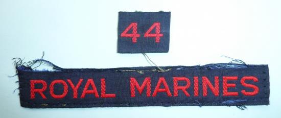 Special Forces - 44 Royal Marines (Commando) Cash Tape Shoulder Title