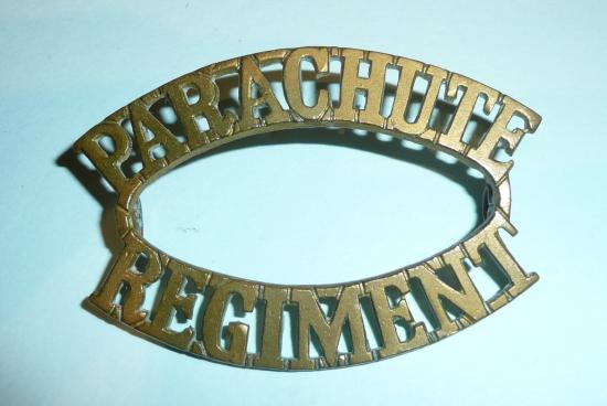 Parachute Regiment Brass Shoulder Title