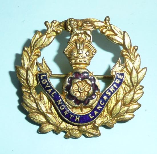 WW1 Loyal North Lancashire Regiment Sweetheart Brooch