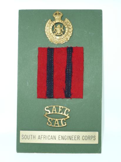 South African Engineers Insignia Set