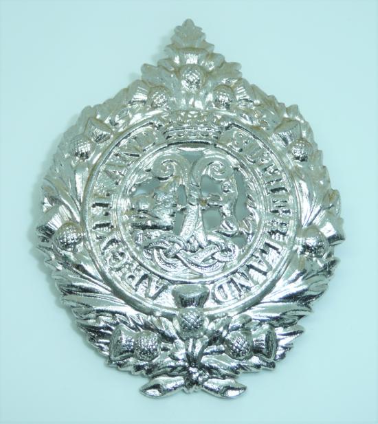 Argyll & Sutherland Highlanders AA Cap Badge
