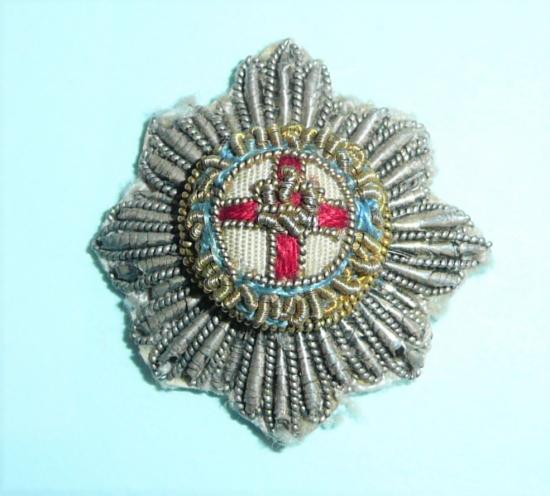 4th / 7th Dragoon Guards Mess Dress Bullion Collar Badge