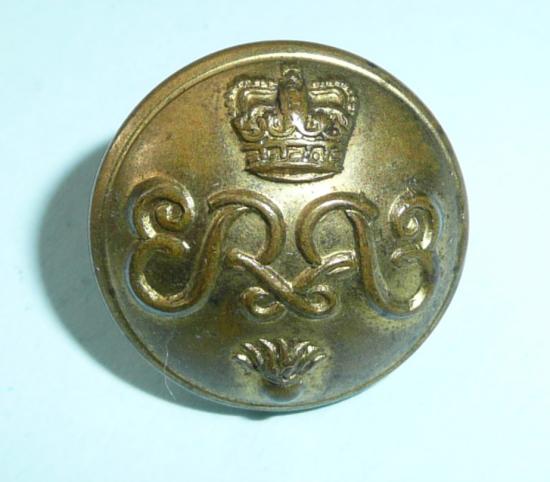 Grenadier Guards Officers Medium Pattern Gilt Button, Queens Crown