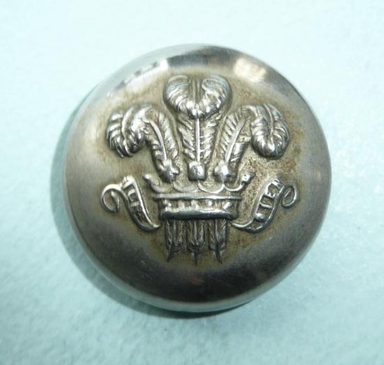 5th Volunteer Battalion Devon Regiment Medium Pattern White Metal Button