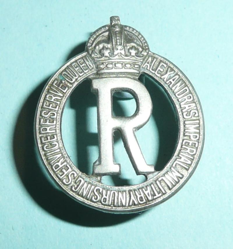 Queen Alexandras Imperial Military Nursing Service Reserve Cap / Collar Badge