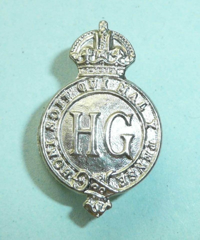 Cold War Home Front - Home Guard (HG)  2nd Phase Mufti Lapel Badge