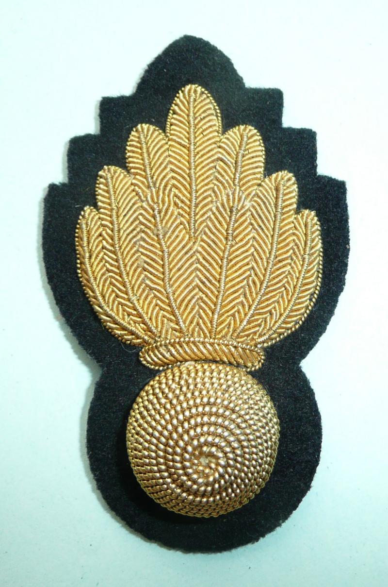 Senior NCOs No 1 Dress Gold Bullion Thread Arm Badge Royal Artillery
