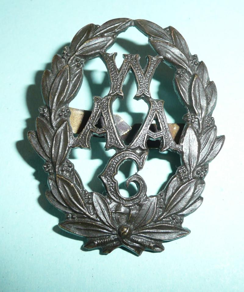 WW1 WAAC Womens Army Auxilliary Corps Officers OSD Cap Badge - Blades