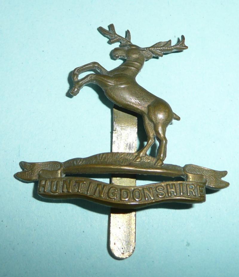 Kimbolton Grammar School (Huntingdonshire) Cadet Corps Brass Gilding Metal Cap Badge