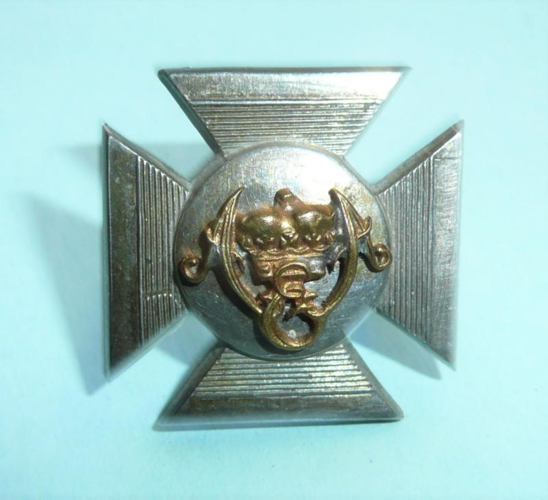 The Wiltshire Regiment Officers Silver and Gilt Small Field Service Cap Badge, pre 1954