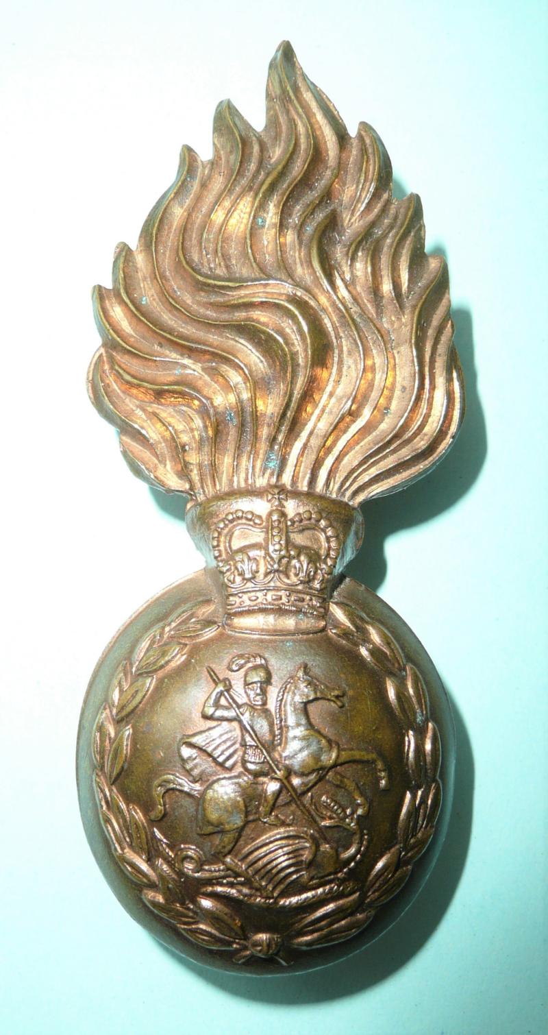 Royal Regiment of Fusiliers (RRF) Fusilier Cap Busby Grenade