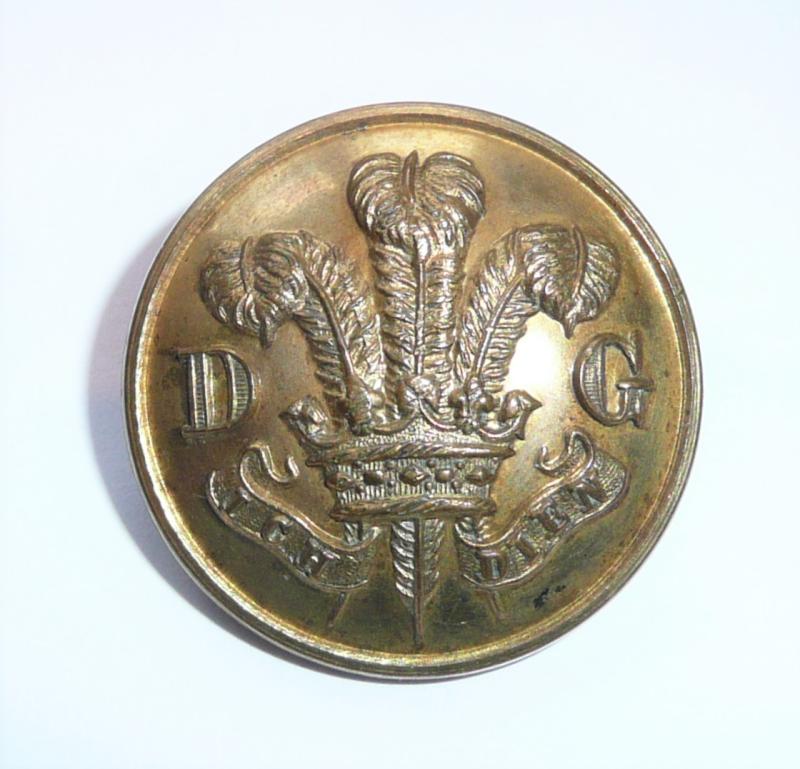 3rd Dragoon Guards Mess Waiters Gilt Button