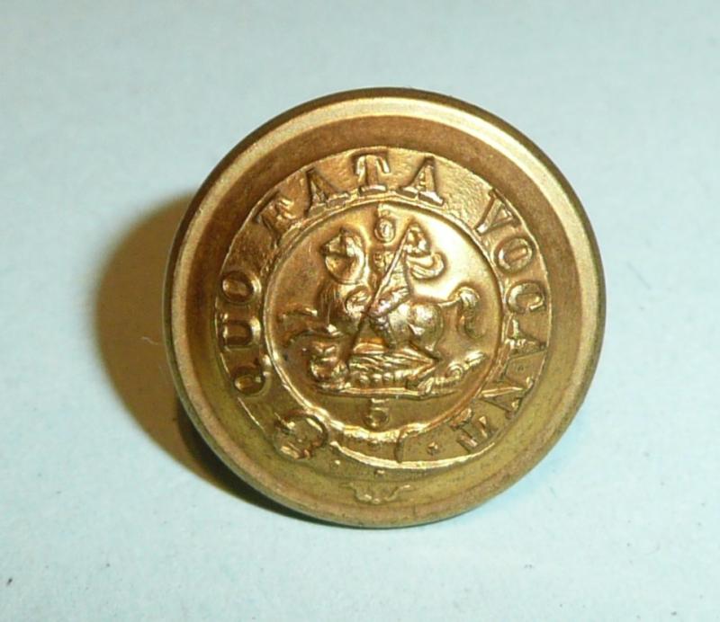 5th Northumberland Fusiliers Officers Medium Pattern Button