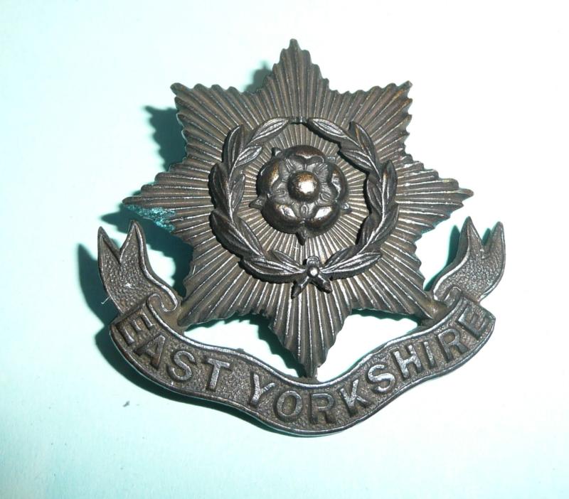 East Yorkshire Regiment Officers OSD Bronze Cap Badge - Blades