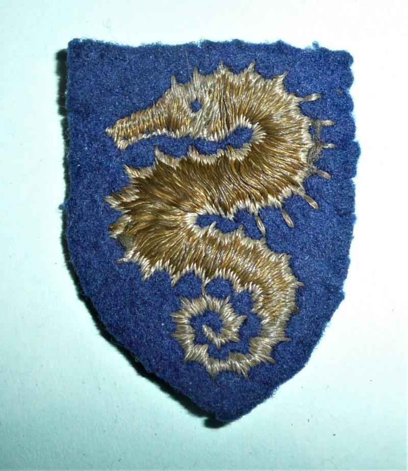 WW2 - 27th Armoured Brigade Embroidered Felt Cloth Formation Sign