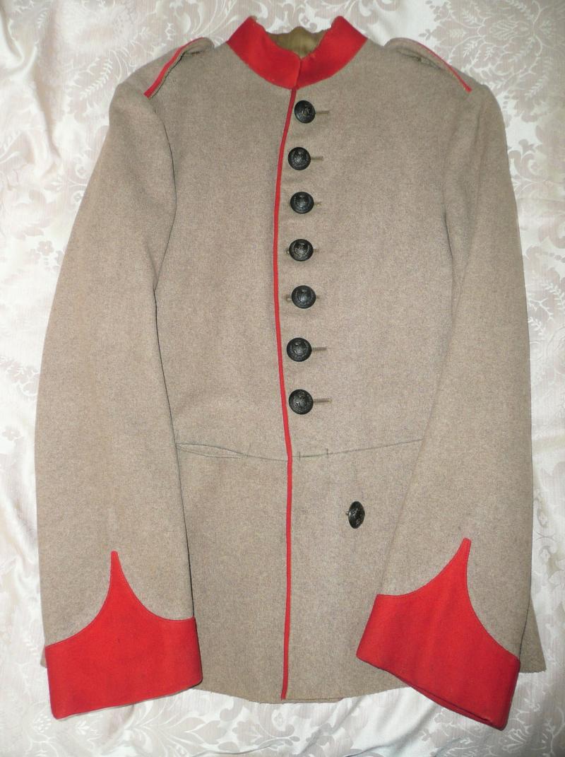 1909 Pattern Rifle Grey Jacket to an Other Rank of the 4th (Territorial Force) Battalion, Northumberland Fusiliers