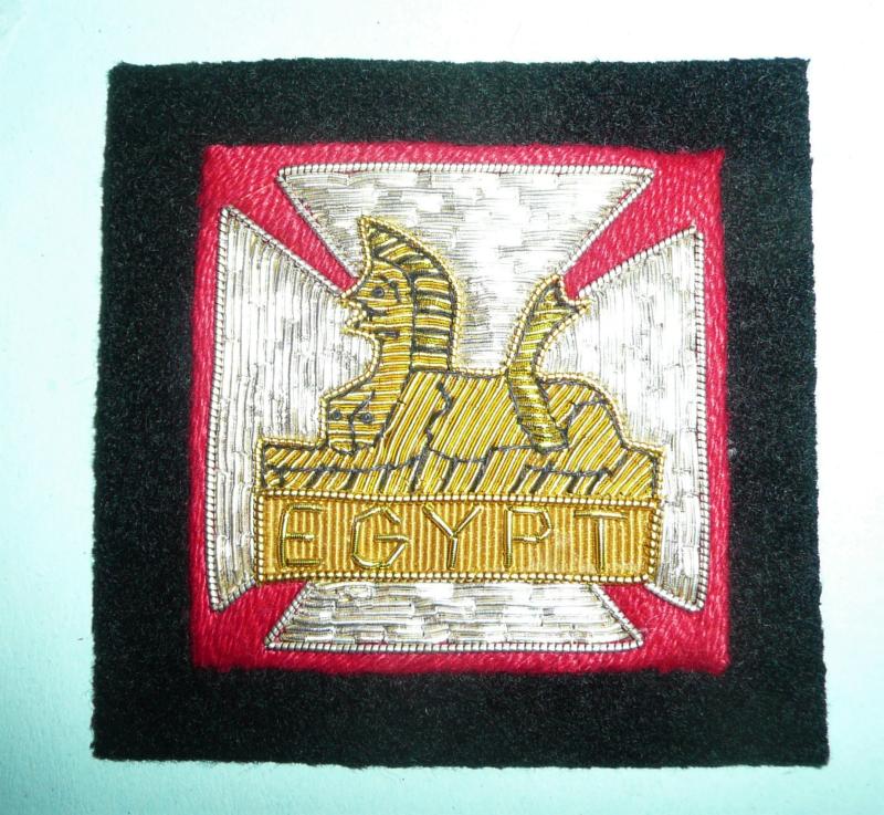 The Royal Gloucestershire, Berkshire and Wiltshire Regiment Bullion Blazer Badge