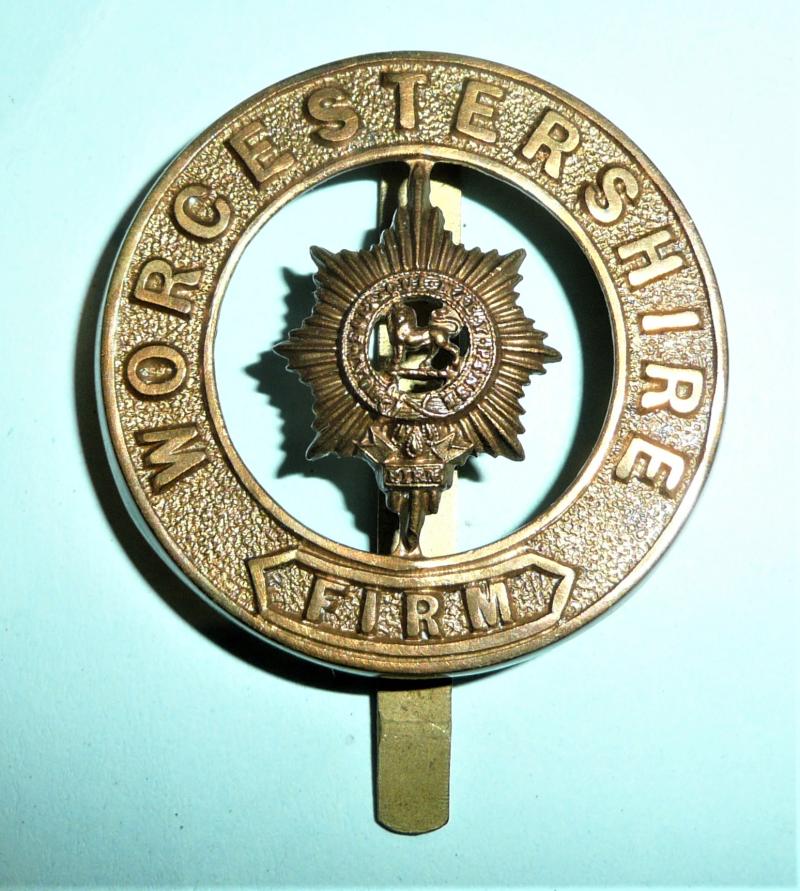 The Worcestershire Regiment Other Ranks Brass Pagri HPC Badge