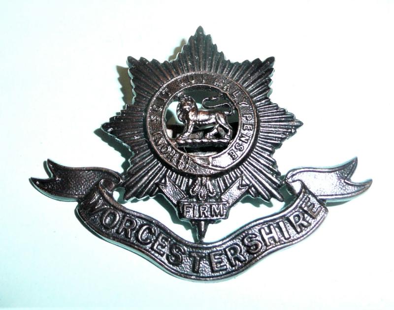 The Worcestershire Regiment Officers OSB Bronze Cap Badge, 1902 - 1923