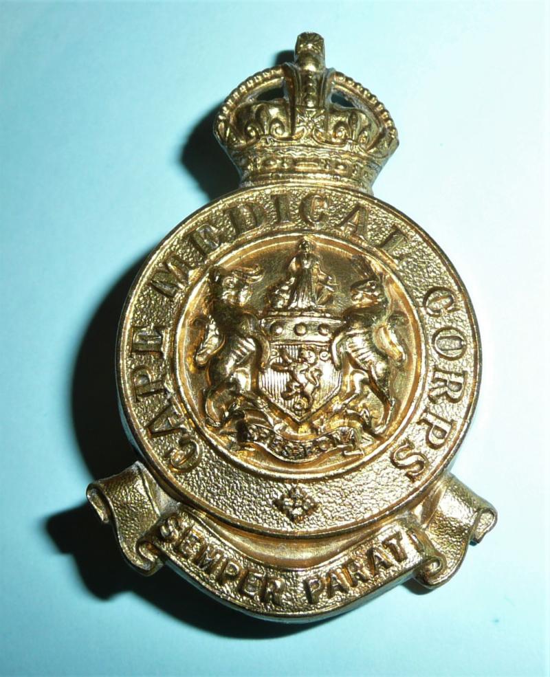 South Africa - Cap Medical Corps Gilding Metal Slouch Hat  Cap Badge