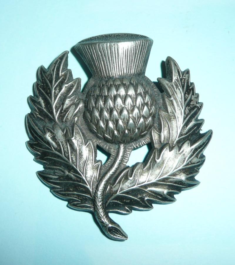 Sottish Thistle Glengarry Badge - Variety of Units Possible