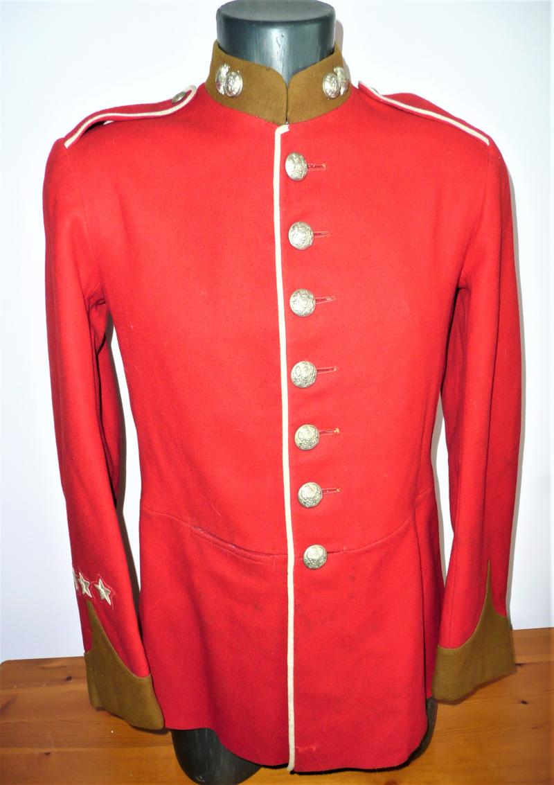 4th Territorial Battalion The Northumberland Fusiliers Other Ranks Scarlet Tunic, circa 1910 - 1914