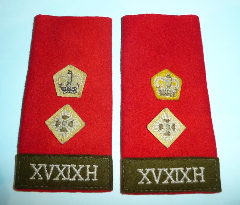 15/19th King's Own Hussars Lt-Col Full Dress Epaulettes