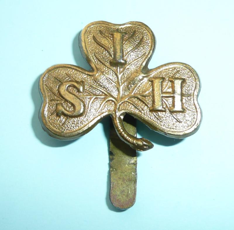 WW1 South Irish Horse (Yeomanry) Other Ranks Brass Cap Badge