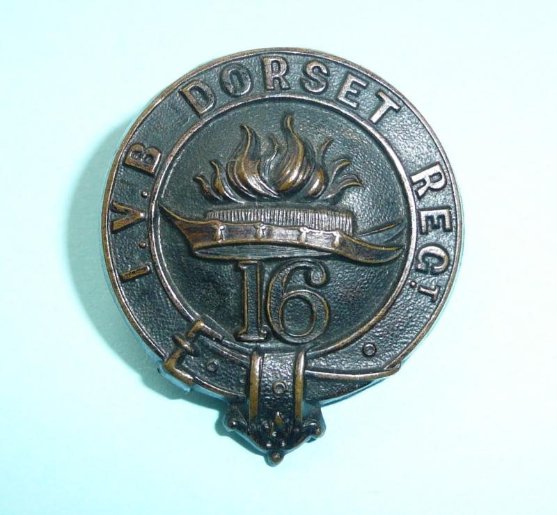 1st VB Dorsetshire Regiment pre 1908 field service cap badge