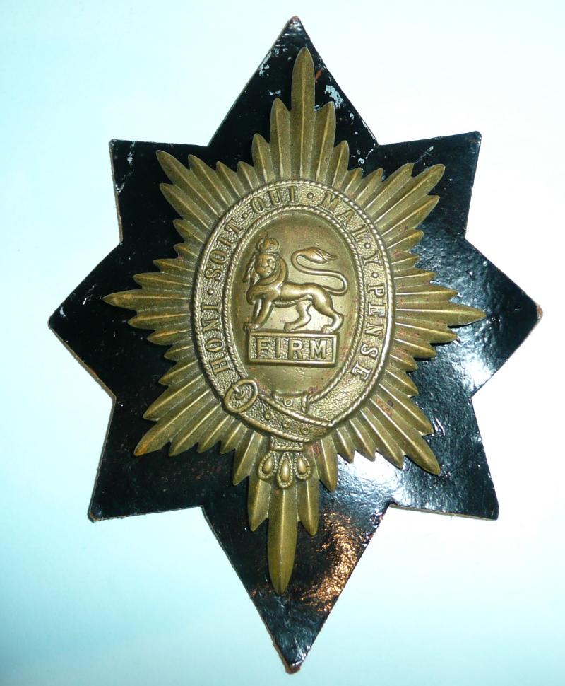 Worcestershire Regiment Valise Badge, 5th pattern, circa 1952 - 1970