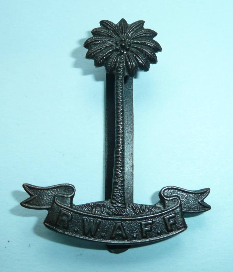 RWAFF Royal West African Frontier Force Bronze Cap Badge - Gaunt
