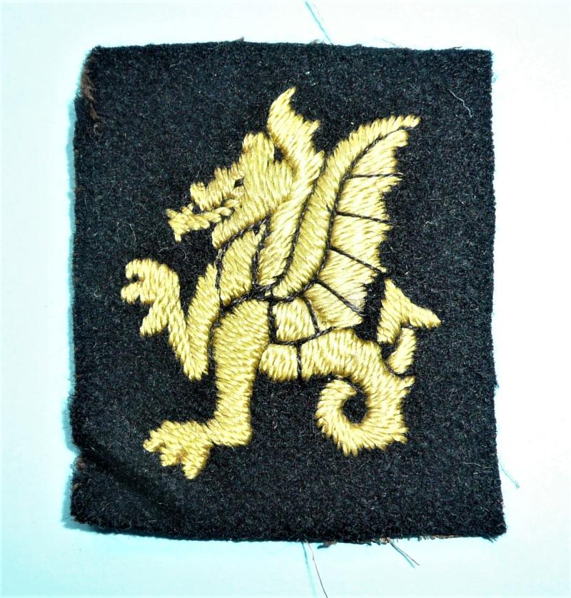 WW2 43rd Wessex Division Embroidered Formation Sign