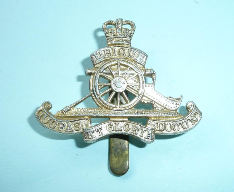 Royal Artillery RA  Staybrite AA Anodised Aluminium Early Pattern with Brass Slider - Turner & Simpson Ltd