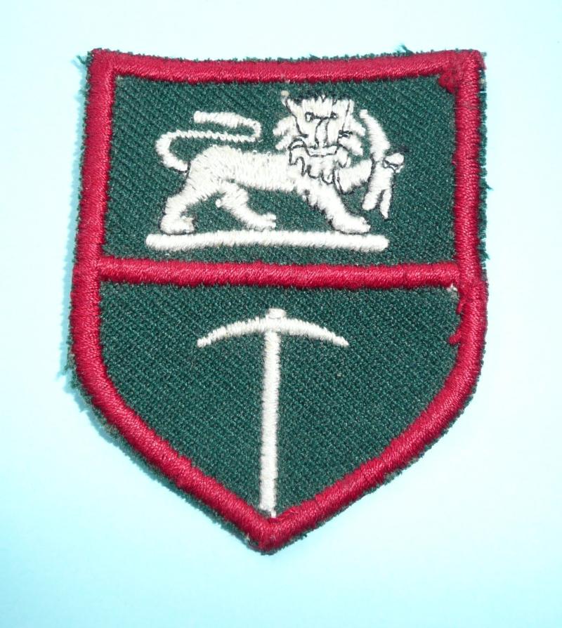 Africa - Rhodesian Army General Embroidered Cloth Arm Badge Formation Sign Designation Flash