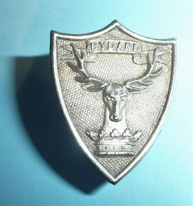 Scottish Gordon Highlander's Full Dress Sporran Silver Plated Badge Insignia