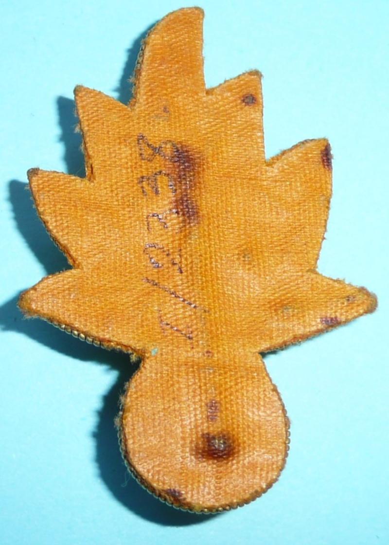 Grenadier Guards Officer's Gold Bullion Badge for Forage Cap / Side Cap