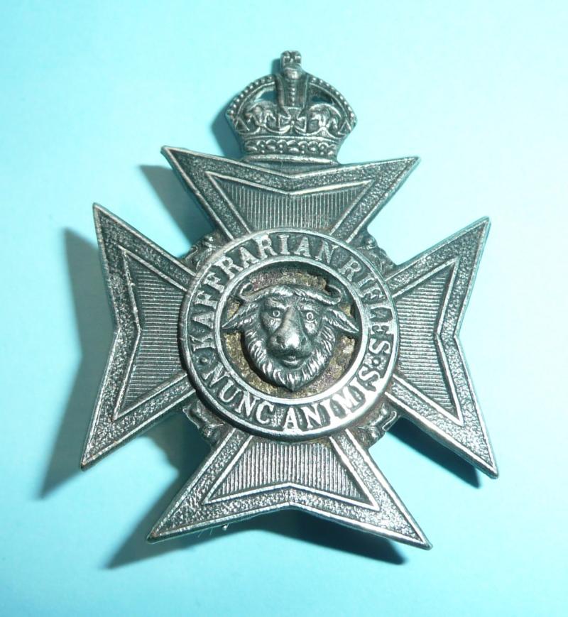 South Africa - Kaffrarian Rifles Officer's Pagri Badge
