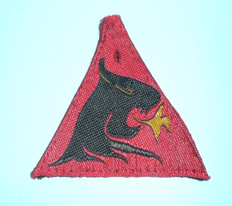 Cold War 19th (Staffordshire) Infantry Brigade (Strategic Reserve) Cloth Formation Shoulder Sign Flash Desigation