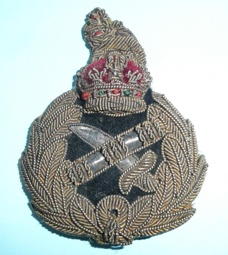 WW1 / WW2 British Army General's bullion cap badge